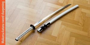 Mukansa katana sword sharpening