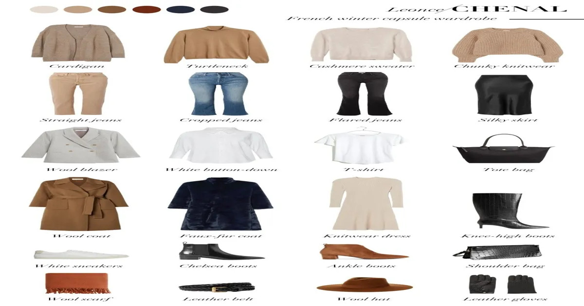 fashion jackson winter capsule wardrobe